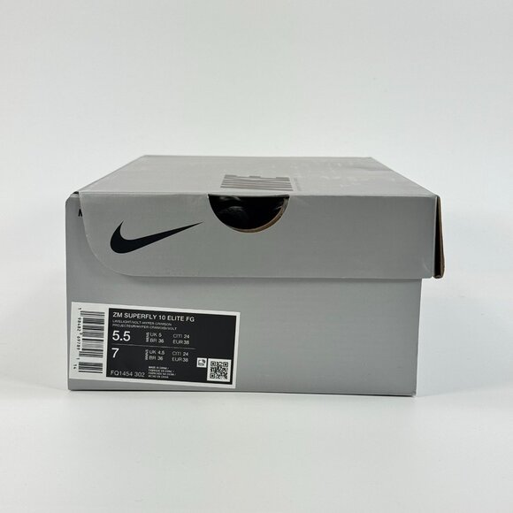 Nike Zoom Mercurial Superfly 10 Elite FG \'Limelight Hyper\' FQ1454-302 size 5.5